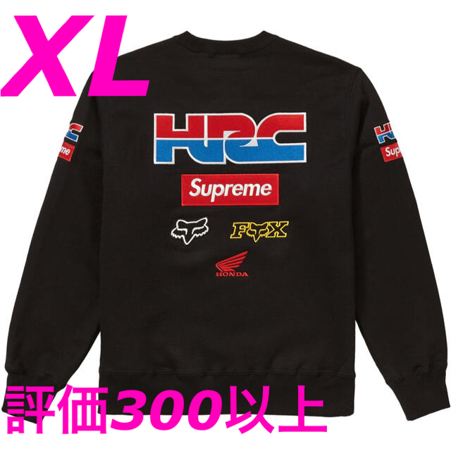 XLカラー【XL】Supreme / Honda  Fox Racing Crewneck