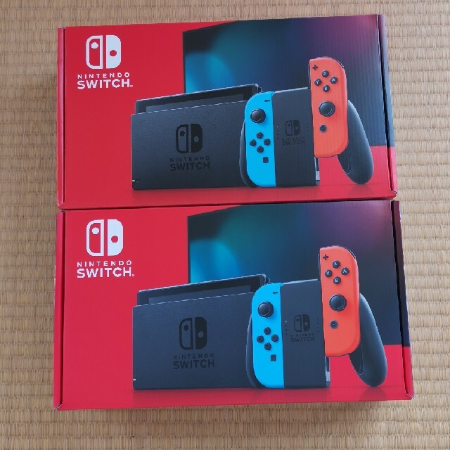 Nintendo Switch - 新品未使用 任天堂 Switch ネオン 2台