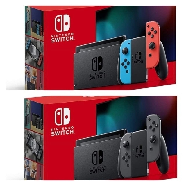 種類豊富な品揃え 【新品未使用】Nintendo Switch 本体 ネオン、グレー 2台セット 家庭用ゲーム機本体 種類豊富な品揃え 【新品未使用】Nintendo Switch 本体 ネオン、グレー 2台セット 家庭用ゲーム機本体