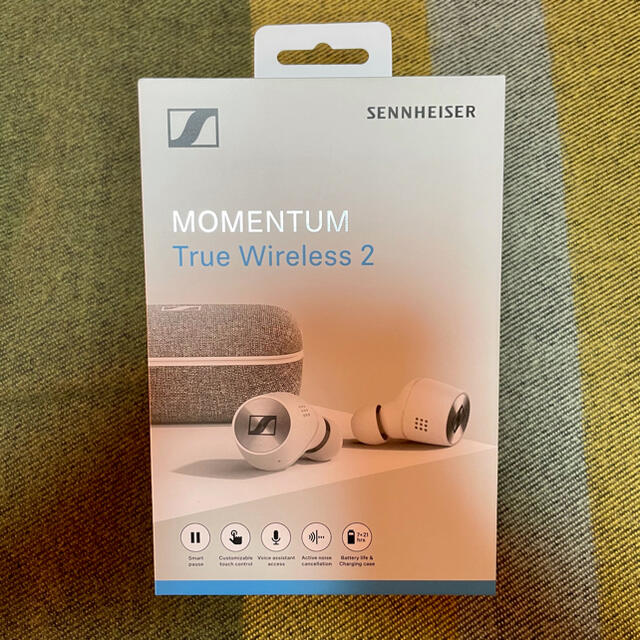 SENNHEISER(ゼンハイザー)のdengeki9999様専用　MOMENTUM True Wireless2 スマホ/家電/カメラのオーディオ機器(ヘッドフォン/イヤフォン)の商品写真