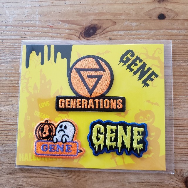 GENERATIONS(ジェネレーションズ)のジェネレーションズ　ワッペン、ノートセット エンタメ/ホビーのタレントグッズ(ミュージシャン)の商品写真