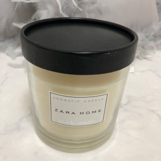 ザラホーム(ZARA HOME)の未使用未開封　ザラホーム　グラスキャンドル　ブラックヴァニラ(キャンドル)