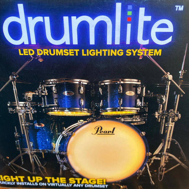 DRUMSET　drumlite　LED　大きな取引　LIGHTING　SYSTEM