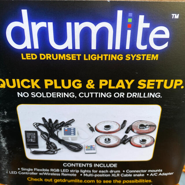 pearl(パール)のdrumlite LED DRUMSET LIGHTING SYSTEM 楽器のドラム(その他)の商品写真