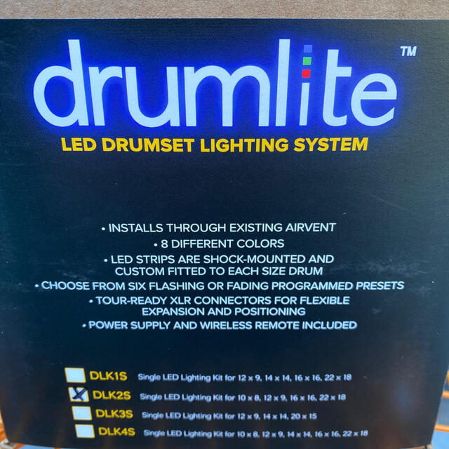 pearl(パール)のdrumlite LED DRUMSET LIGHTING SYSTEM 楽器のドラム(その他)の商品写真