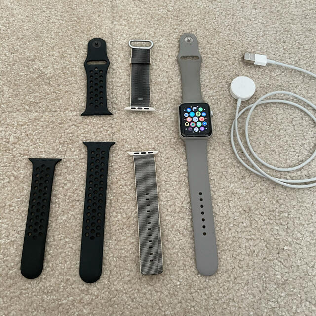 Apple Watch series 2 シルバー　ベルト複数付き