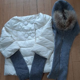 マックスマーラ(Max Mara)のMax Mara　2wayタイプダウン90％コート　美品　sizeL　　(ダウンコート)