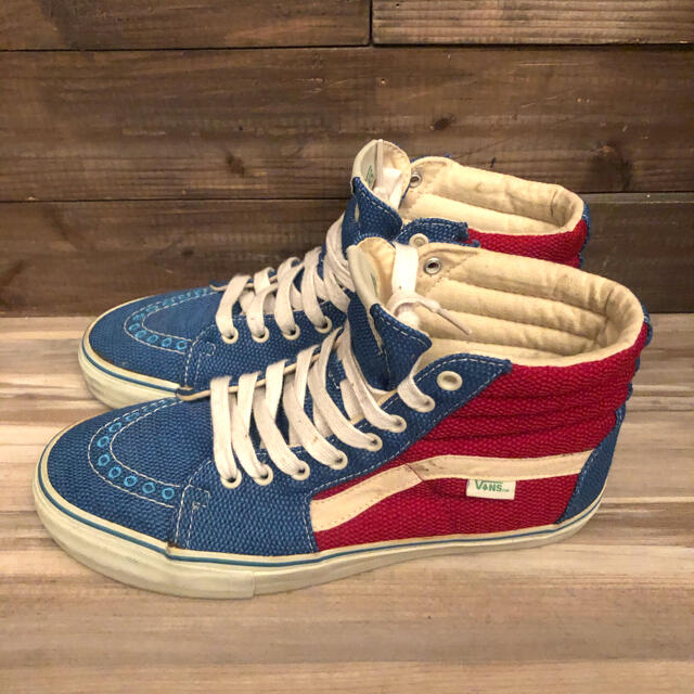 VANS ERA トリコロール チェッカー USA企画 27cm