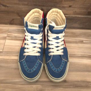 バンズボルト(VANS VAULT)のレアvansvaultトリコロールカラー　ハイカット　US企画(スニーカー)