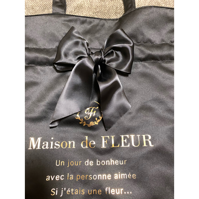 Maison de FLEUR(メゾンドフルール)のMaison de FLEUR★メゾンドフルール★リボントートバッグ レディースのバッグ(トートバッグ)の商品写真