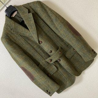 ハリスツイード(Harris Tweed)の美品◆ラギッドクロージング ハリスツイード◆ハンティング ノーフォークジャケット(テーラードジャケット)