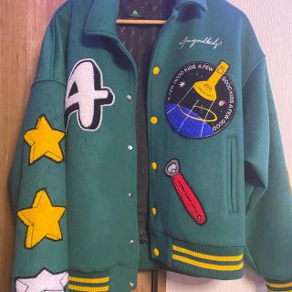 シュプリーム(Supreme)のA FEW GOOD KIDS ROCKET COLLAGE JACKET(スタジャン)