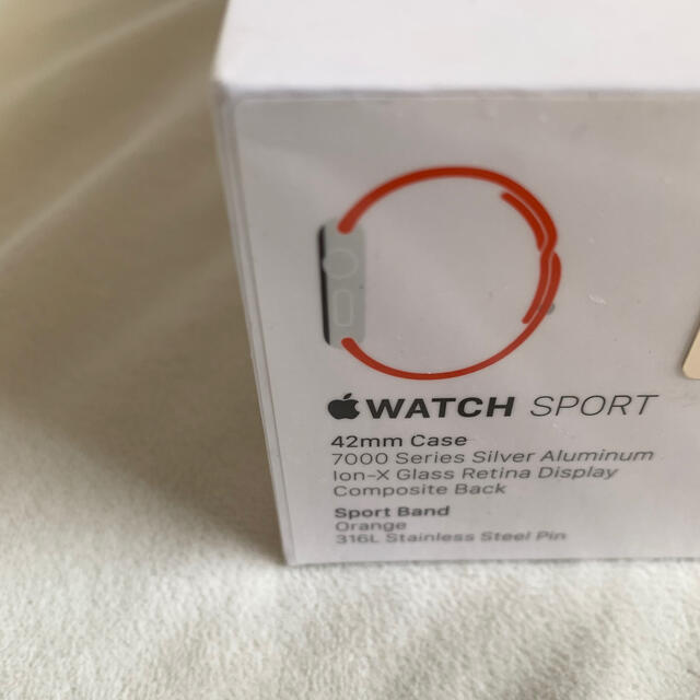 【新品・未開封】 Apple Watch オレンジ