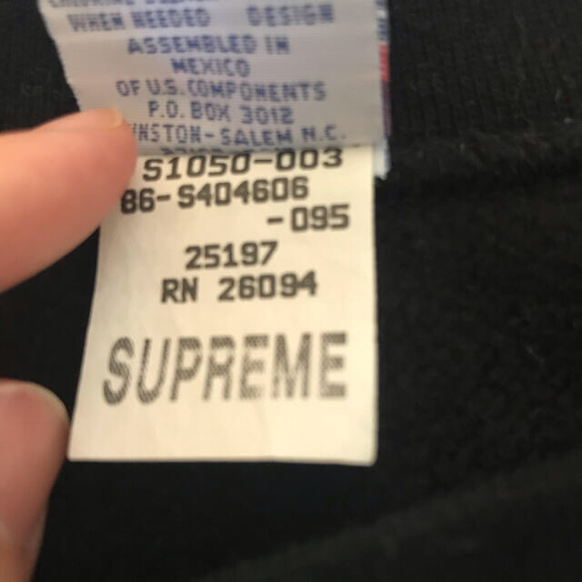 supremeリバースウィーブ初期championチャンピオンスウェット