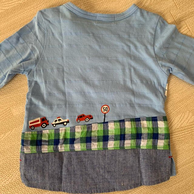 kladskap(クレードスコープ)のクレードスコープ　電車　ロンT キッズ/ベビー/マタニティのベビー服(~85cm)(Ｔシャツ)の商品写真