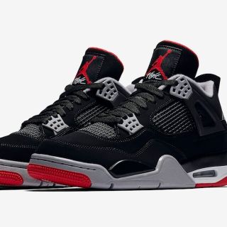 ナイキ(NIKE)のNIKE air jordan4 bred 27cm  (スニーカー)