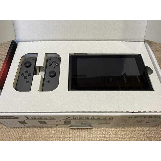 Nintendo Switch 本体 任天堂スイッチJoy-Con L/Rグレー