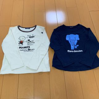 ムージョンジョン(mou jon jon)のmoujonjonロンT110センチ2枚セット(Tシャツ/カットソー)