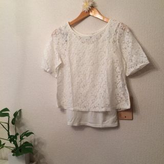 ニッセン(ニッセン)の❁ゆー、様専用❁【セット】花柄レーストップスとタンク(カットソー(半袖/袖なし))