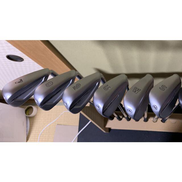 PING G700 アイアン 6本 MODUS3 TOUR125 X 緑ドット