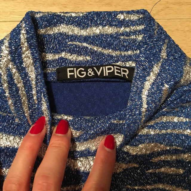 FIG&VIPER(フィグアンドヴァイパー)のfig&viper ショート丈 トップス レディースのトップス(カットソー(長袖/七分))の商品写真