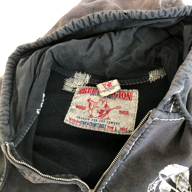 True Religion(トゥルーレリジョン)のTRUE RELIGION Pirates Zip Up Foodie メンズのトップス(パーカー)の商品写真