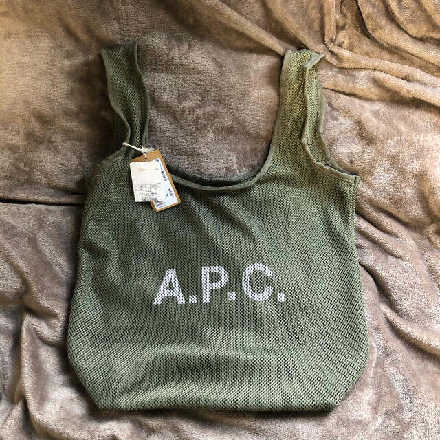 ☆ 新品未使用 A.P.C. rebound shopping bag カーキ ☆ 新品未使用 A.P.C. rebound shopping bag カーキ