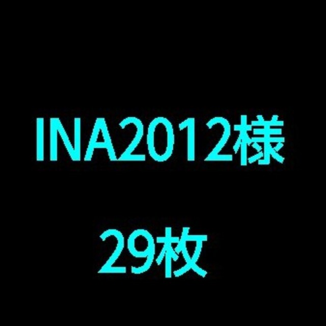 INA2012様 29枚-