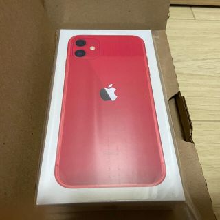 アイフォーン(iPhone)の新品 SIMフリー iPhone 11 128GB (PRODUCT)RED(スマートフォン本体)