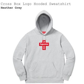 シュプリーム(Supreme)のSupreme Cross Box Logo Hooded Sweatshirt(パーカー)