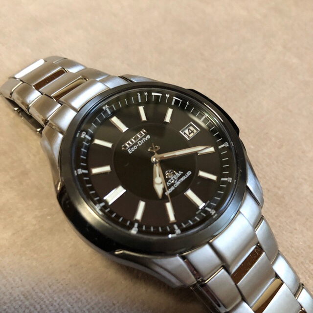 CITIZEN - CITIZENアテッサ H410-T007180 チタン（ブラックベゼル）