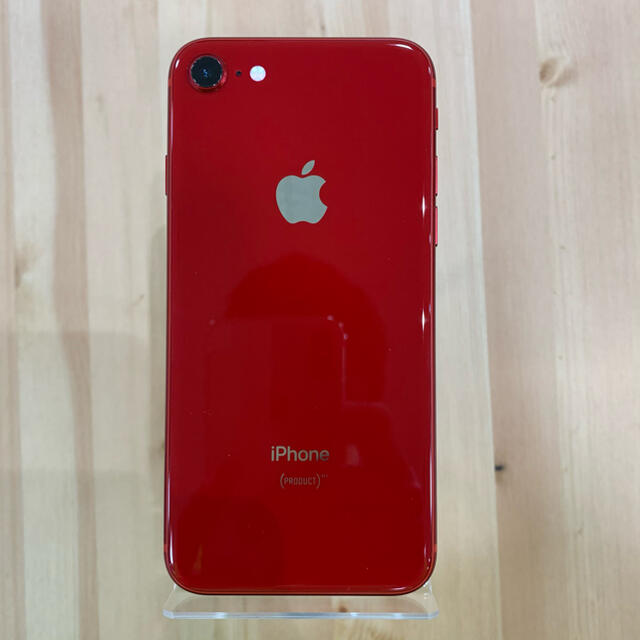 iPhone8 64GB red docomo SIMフリー化済み