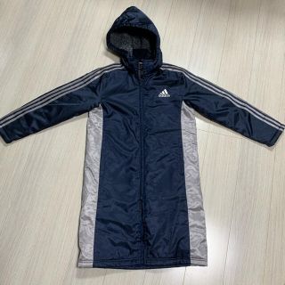 アディダス(adidas)のadidas ベンチコート 防寒 裏起毛 150 ウター ジャンパー(コート)