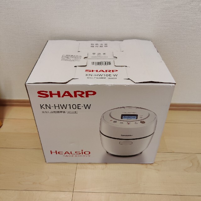 SHARP ヘルシオ ホットクック ホワイト KN-HW10E-W