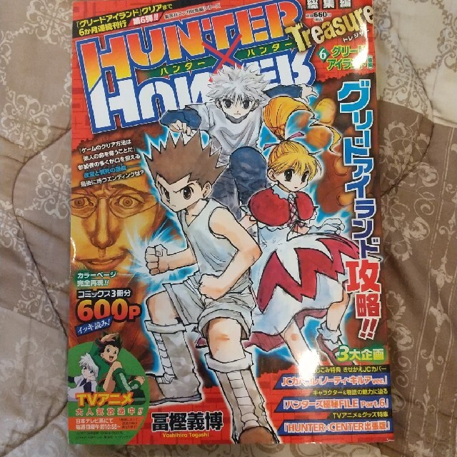 ＨＵＮＴＥＲ×ＨＵＮＴＥＲ総集編Ｔｒｅａｓｕｒｅ ６（グリ－ンアイランド後編） エンタメ/ホビーの漫画(少年漫画)の商品写真