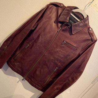 バーバリーブラックレーベル(BURBERRY BLACK LABEL)のバーバリー羊革レザー　　d-star様(レザージャケット)