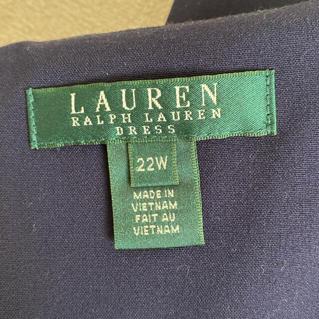 Ralph Lauren(ラルフローレン)のRALPH LAUREN ワンピース　22W大きいサイズ レディースのワンピース(ひざ丈ワンピース)の商品写真