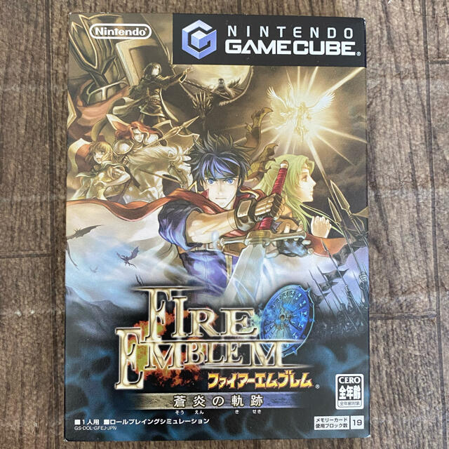 GAME CUBE ソフト　FIRE EMBLEM　蒼炎の軌跡