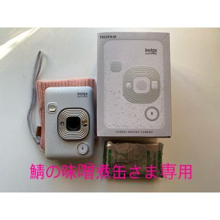 フジフイルム(富士フイルム)のinstax mini LiPlay ホワイト(フィルムカメラ)