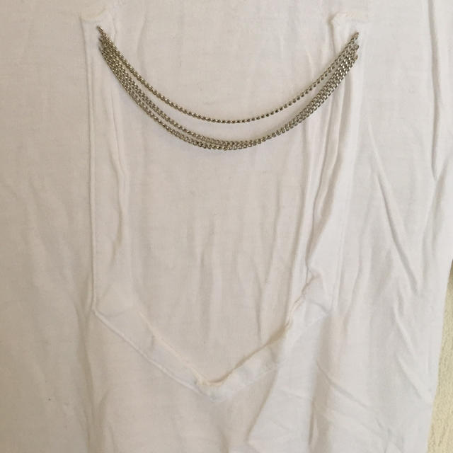 ZARA(ザラ)のチェーンデザイン☆メンズ☆ メンズのトップス(Tシャツ/カットソー(半袖/袖なし))の商品写真