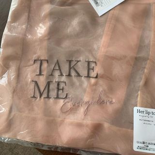 エーケービーフォーティーエイト(AKB48)のハーリップトゥ　take me everywhere marche bag(エコバッグ)