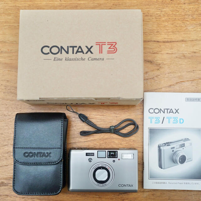 京セラ(キョウセラ)の【Diggerちえみ様専用ページ】CONTAX T3 スマホ/家電/カメラのカメラ(フィルムカメラ)の商品写真