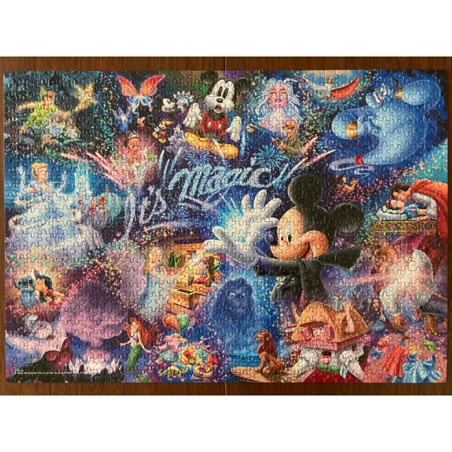 Disney(ディズニー)の【美品】ジグソーパズル　it's magic! ディズニー　1000ピース エンタメ/ホビーのテーブルゲーム/ホビー(その他)の商品写真