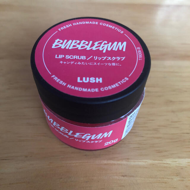 LUSH(ラッシュ)のLUSH リップスクラブ　BUBBLEGUM バブルガム コスメ/美容のスキンケア/基礎化粧品(リップケア/リップクリーム)の商品写真