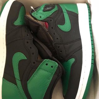 ナイキ(NIKE)のaj1 グリーン(スニーカー)