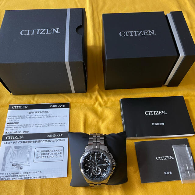 大きい割引 CITIZEN AT9096-57E ATTESA CITIZEN - 腕時計(アナログ