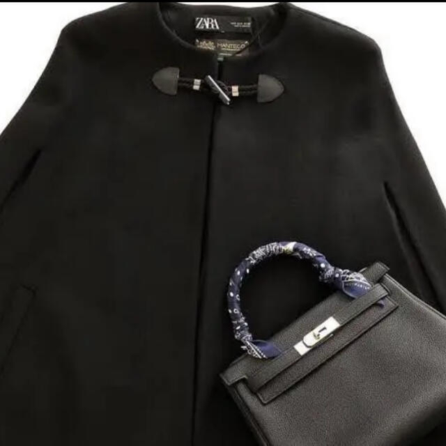 ZARA(ザラ)のケープコート zara レディースのジャケット/アウター(ポンチョ)の商品写真