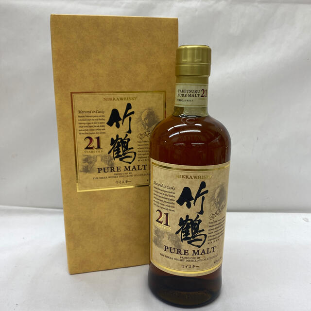 未開栓】竹鶴 21年 ピュアモルト 700ml 【初回限定】 www.lasempanadas