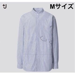 ユニクロ(UNIQLO)のユニクロ　＋J スーピマコットン オーバーサイズシャツ　Mサイズ(シャツ)