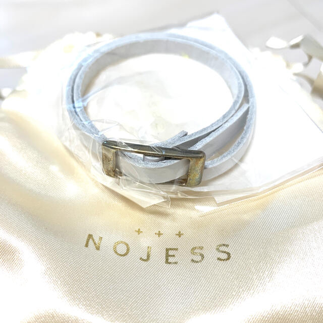 NOJESS(ノジェス)のノジェス　レザー　ブレスレット✨新品✨未使用です レディースのアクセサリー(ブレスレット/バングル)の商品写真